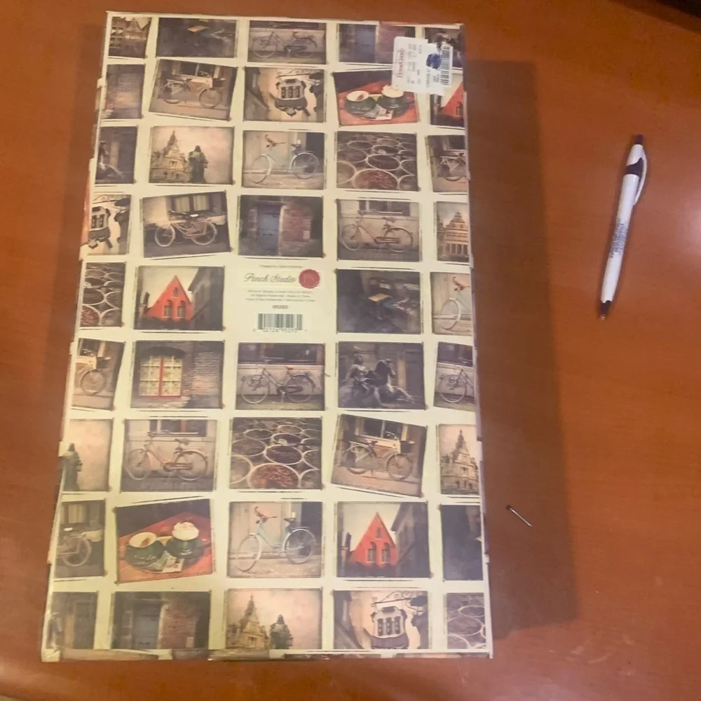 Vintage Bicycle Print box
